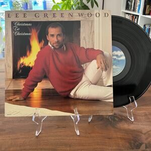 Lee Greenwood Christmas to Christmas Vinyl LP 1985 MCA 5623